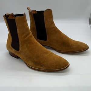 YSL Wyatt Chelsea Boot Tobacco size 43cm